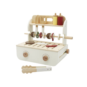 BBQ Grill de Madera Deluxe