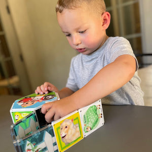 Magna-Tiles Structures Granja de CoComelon ABC Canciones