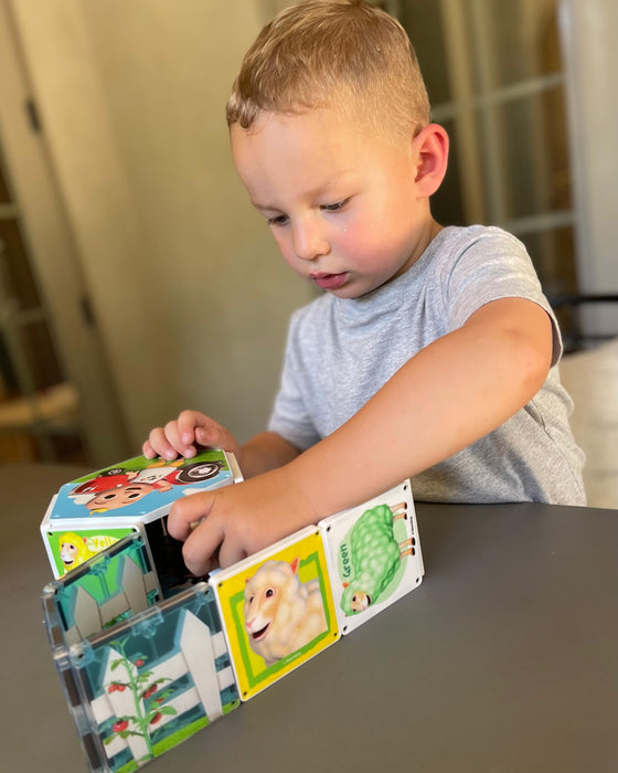 Magna-Tiles Structures Granja de CoComelon ABC Canciones