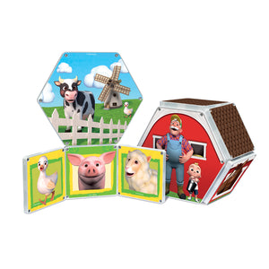 Magna-Tiles Structures Granja de CoComelon ABC Canciones