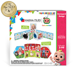 Magna-Tiles Structures Granja de CoComelon ABC Canciones