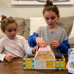 Magna-Tiles Structures Establo de Unicornio