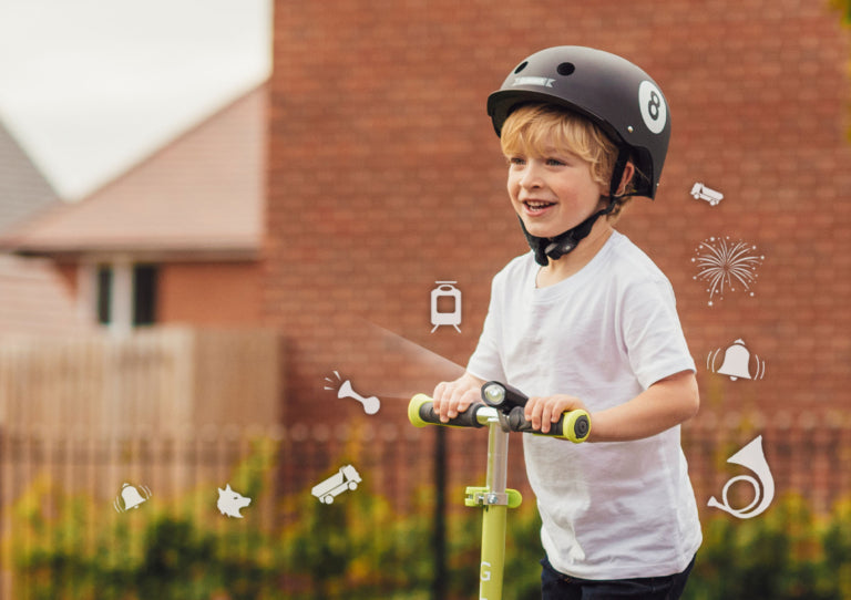 Mini Buzzer | Bocina y Faro Para Scooter