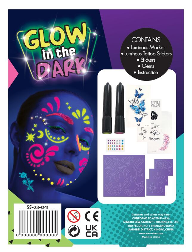 Estudio de Arte Corporal Brilla en la Oscuridad