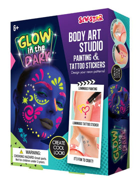 Estudio de Arte Corporal Brilla en la Oscuridad