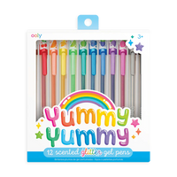 Bolígrafos de Gel con Purpurina Perfumados Yummy Yummy