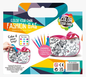Bolso de Moda para Colorear Unicornio