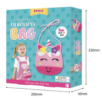 Kit para Crear tu Propio Bolso de Unicornio de Fieltro