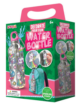 Botella de Agua para Decorar con Diamantes
