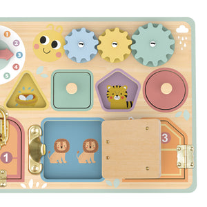 Busy Board de Madera Montessori