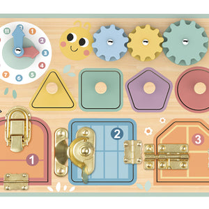 Busy Board de Madera Montessori