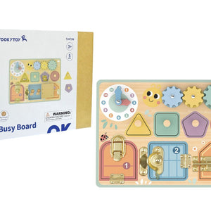 Busy Board de Madera Montessori