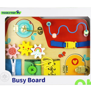 Busy Board Múltiple Montessori de Madera