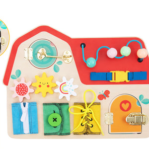 Busy Board Múltiple Montessori de Madera