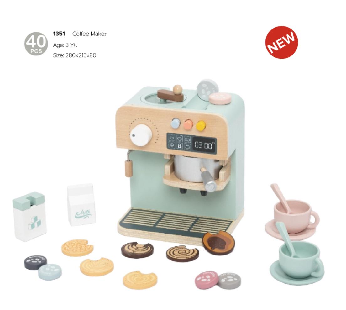 Coffee Maker – Cafetera de Juguete de Madera