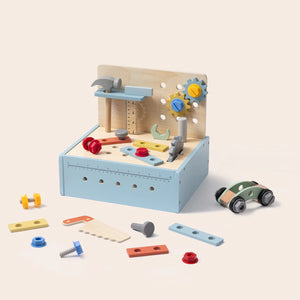 Caja de Herramientas Montessori de Madera