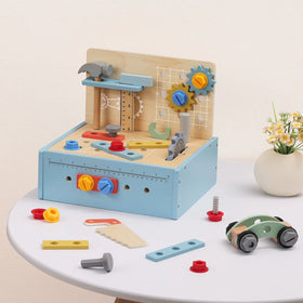 Caja de Herramientas Montessori de Madera