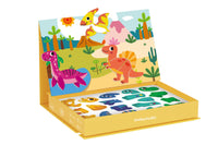 Caja de Viaje Magnética - Dinosaurios - 68 Piezas
