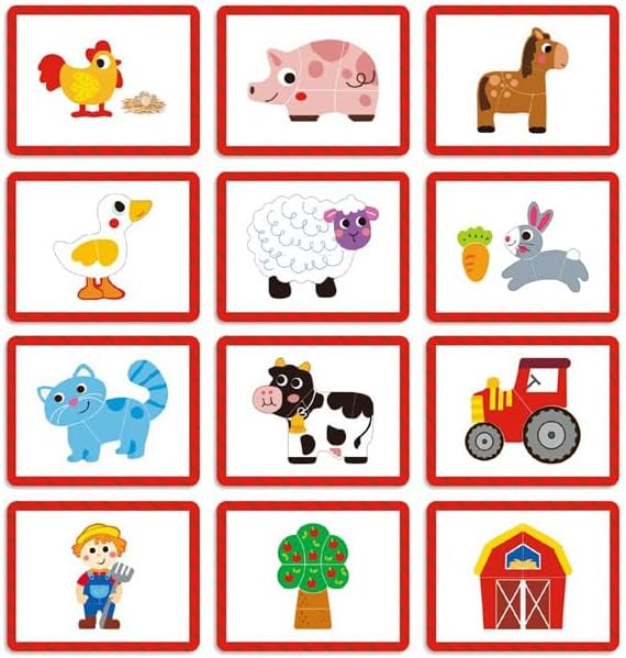 Caja de Viaje Magnética - Granja