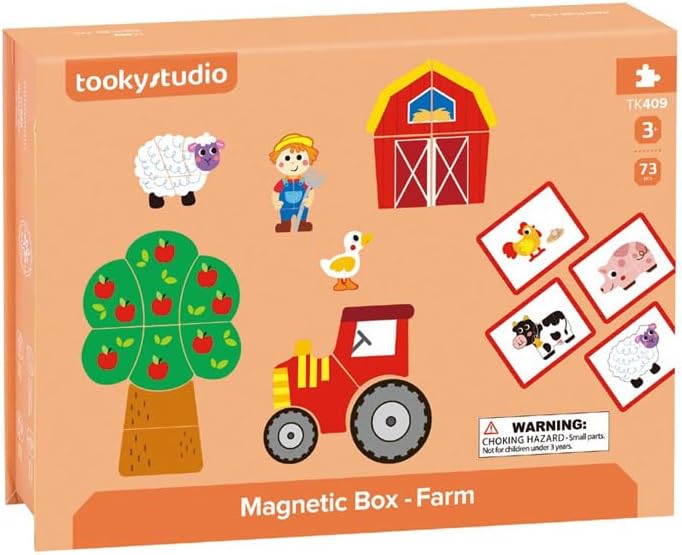 Caja de Viaje Magnética - Granja