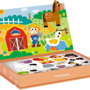 Caja de Viaje Magnética - Granja