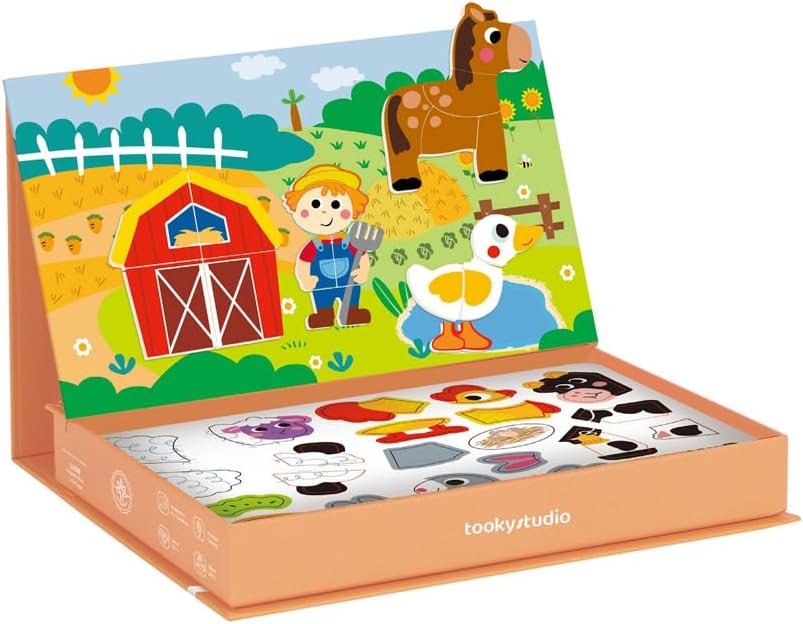 Caja de Viaje Magnética - Granja