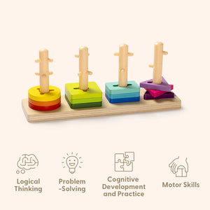 Educational Box Montessori 25-36 Meses - 49 Piezas