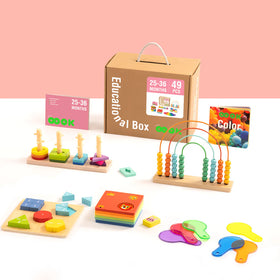 Educational Box Montessori 25-36 Meses - 49 Piezas