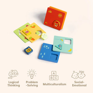 Educational Box Montessori 25-36 Meses - 49 Piezas