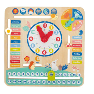 Calendario Educativo de Madera - Mi Primer Calendario