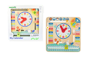 Calendario Educativo de Madera - Mi Primer Calendario