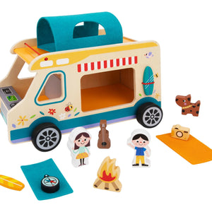 Camioneta de Camping de Madera