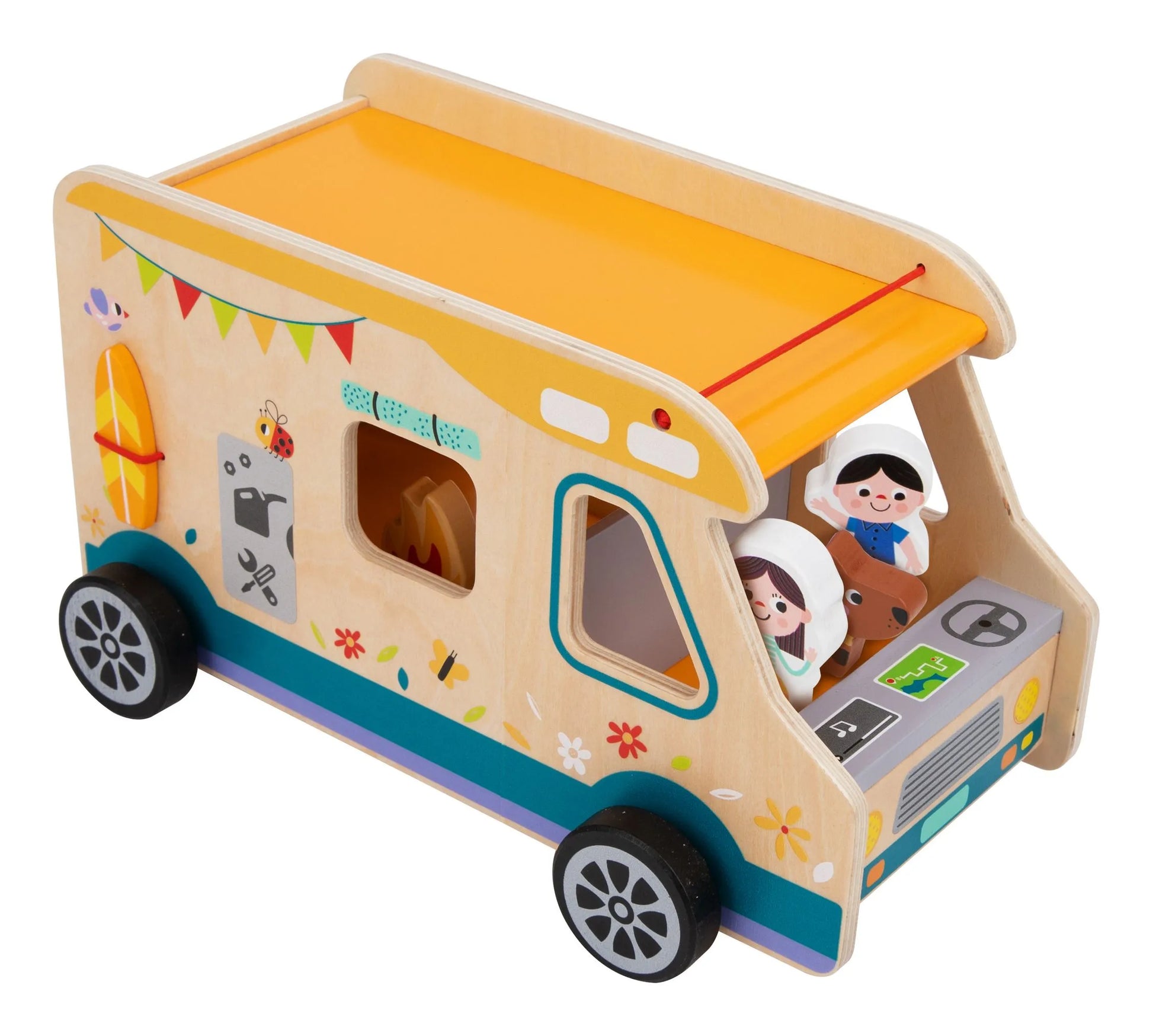 Camioneta de Camping de Madera