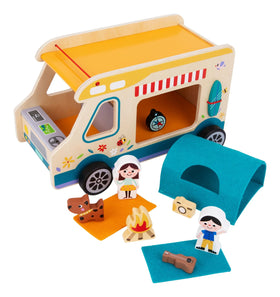 Camioneta de Camping de Madera
