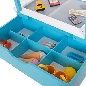 Carrito de Comida de Madera – Juego de Tienda