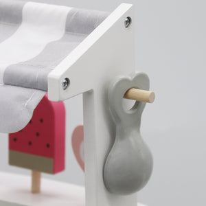 Carrito de Helados de Madera