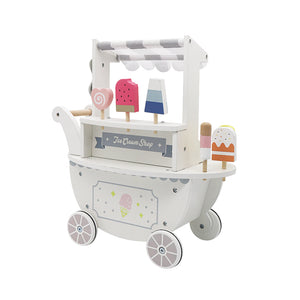 Carrito de Helados de Madera