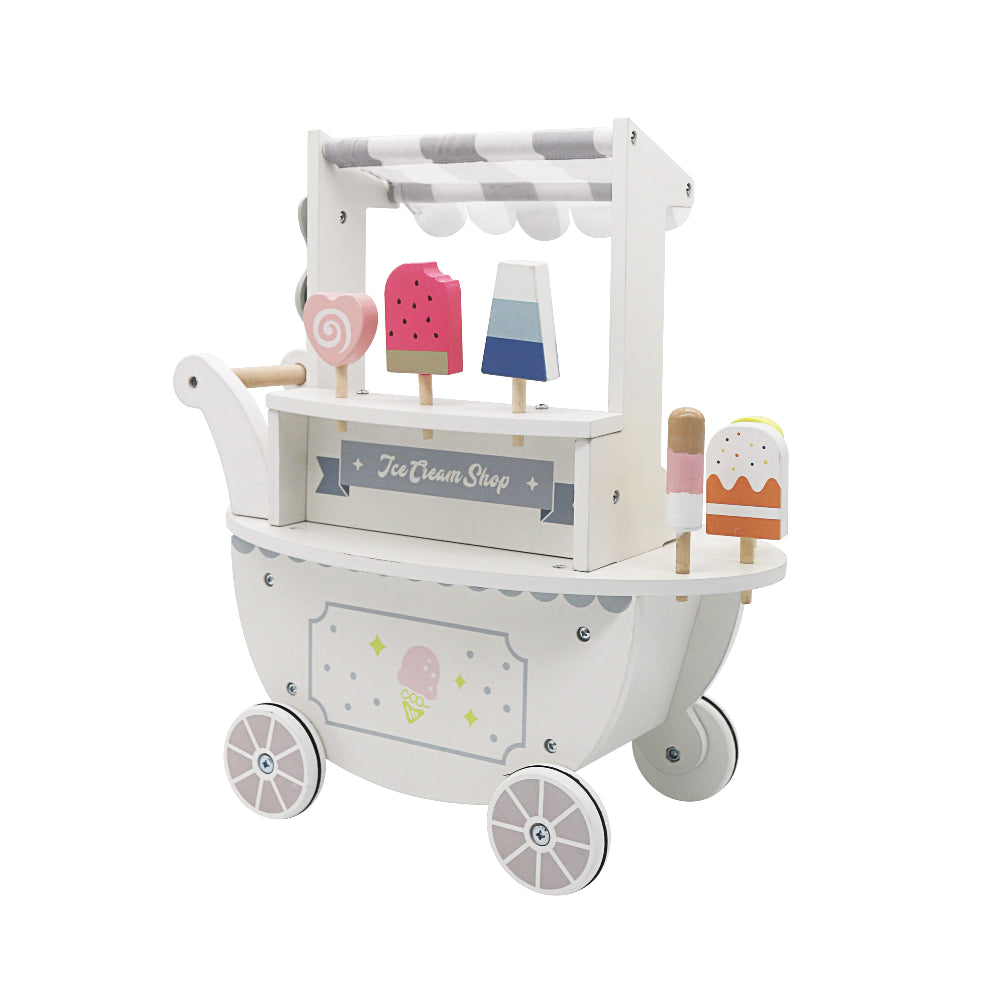 Carrito de Helados de Madera