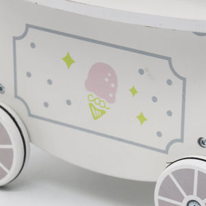 Carrito de Helados de Madera