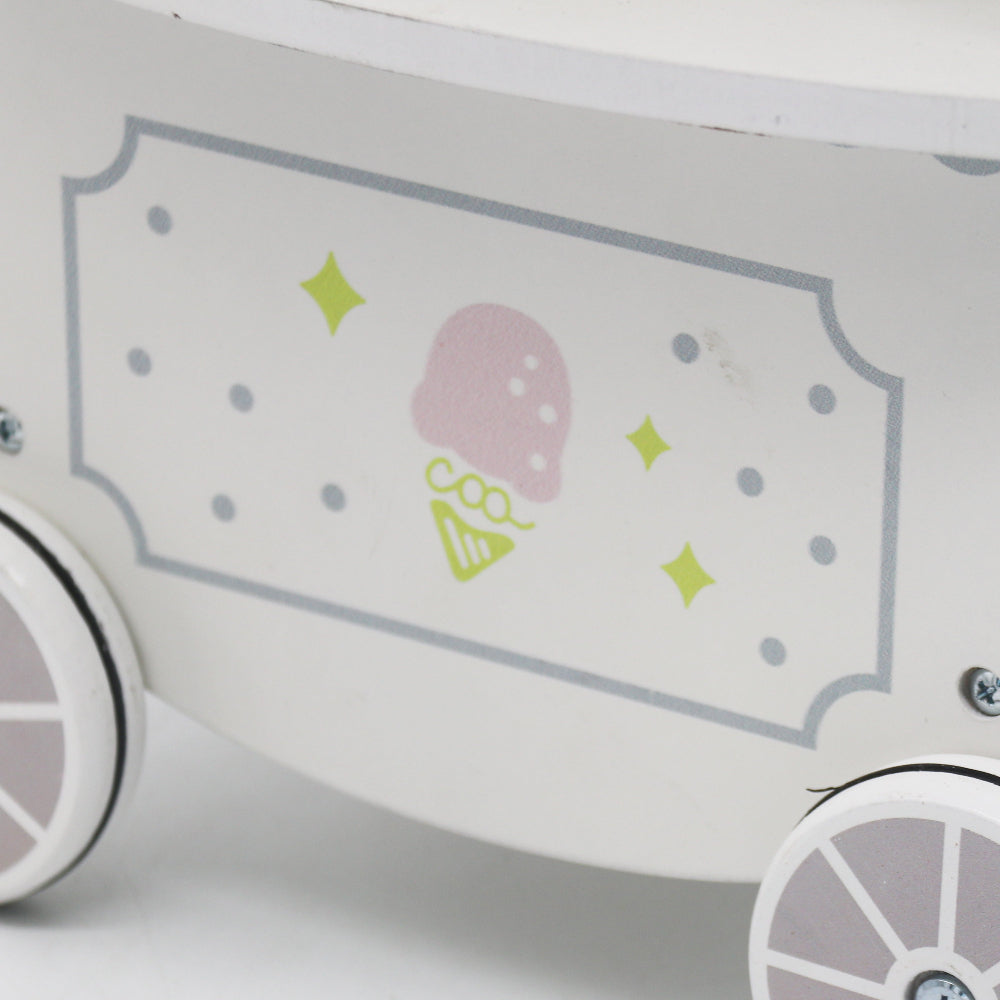 Carrito de Helados de Madera