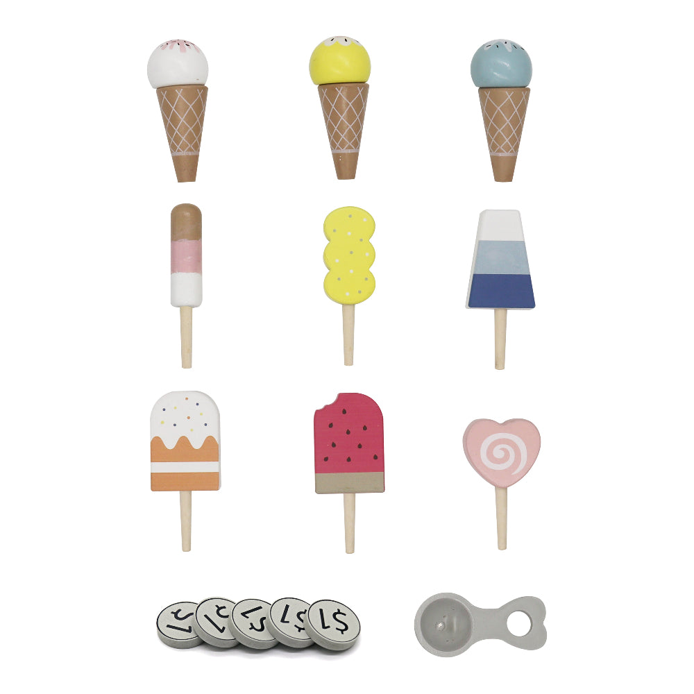 Carrito de Helados de Madera