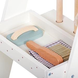 Carrito de Limpieza de Madera – Juego de Imitación