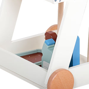 Carrito de Limpieza de Madera – Juego de Imitación