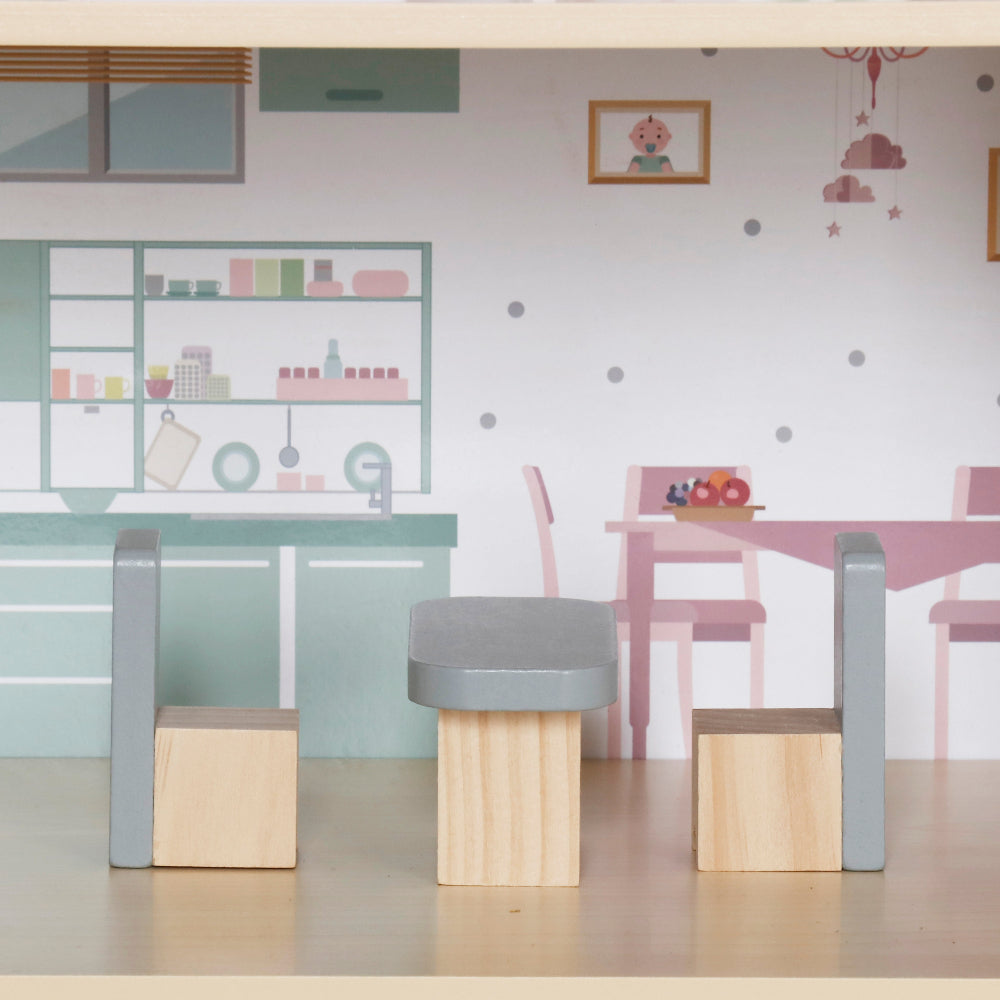 Casita Clásica con Accesorios