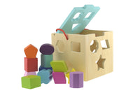 Cubo Clasificador de Formas de Madera