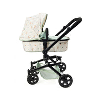 Cochecito de Muñeca 2 en 1 Plegable con Giro 360°