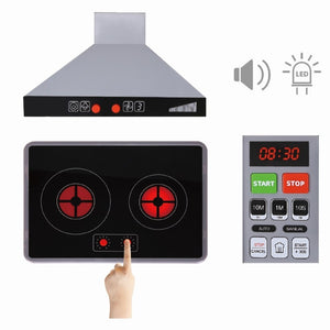 Cocina de Juguete de Madera con Luces y Sonidos