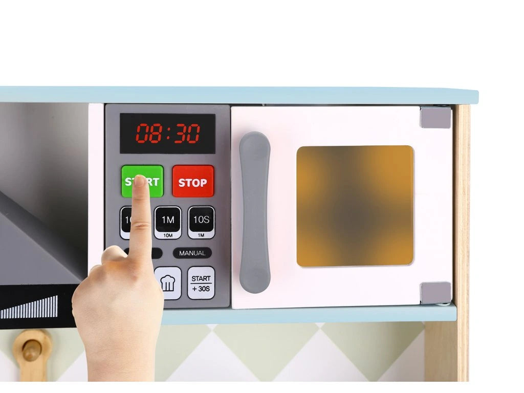 Cocina de Juguete de Madera con Luces y Sonidos