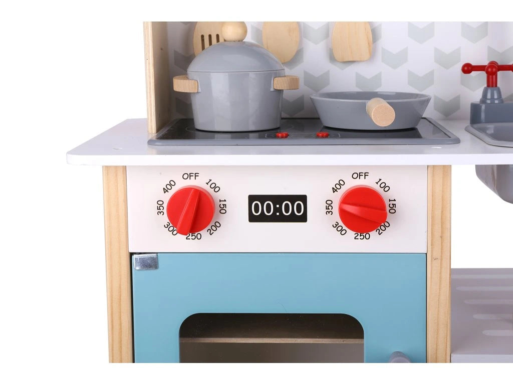 Cocina de Juguete de Madera con Luces y Sonidos