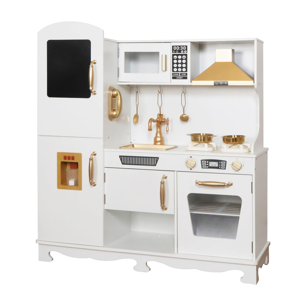 Cocina Deluxe Con Luces, Sonidos, Dispensador de Hielo y Accesorios